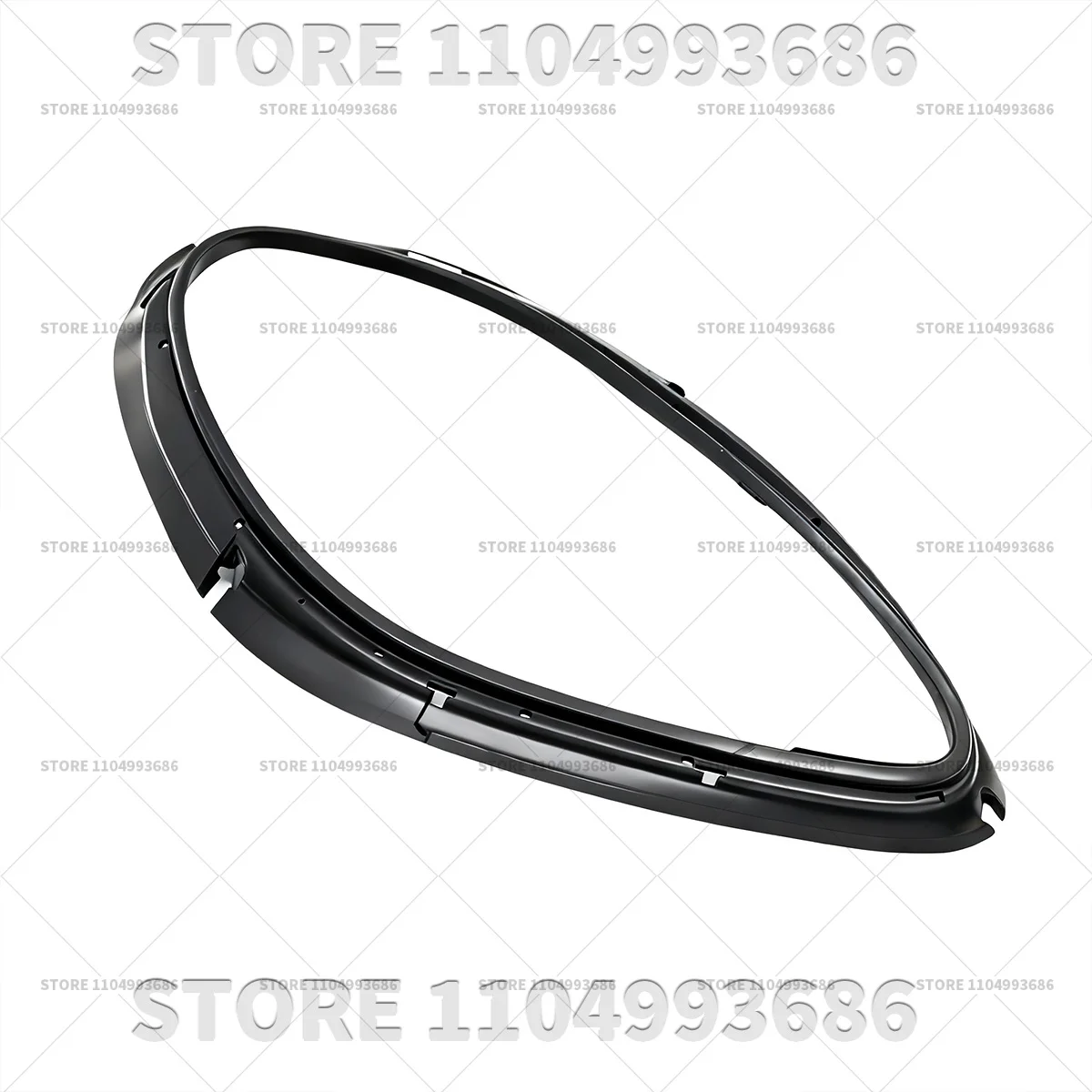 لبورشه 2015 2016 2017 2018 ماكان S توربو GTS (95B) الجبهة العلوي المطاط ختم الشريط طوقا 95B941323B 95B941323C #5