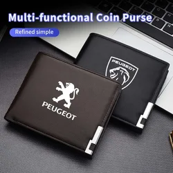 Car Driver's Licence Organiser Insurance Card Holder Wallet Purse For Peugeot 407 508 2008 5008 307 308 3008 206 207 208 107 106