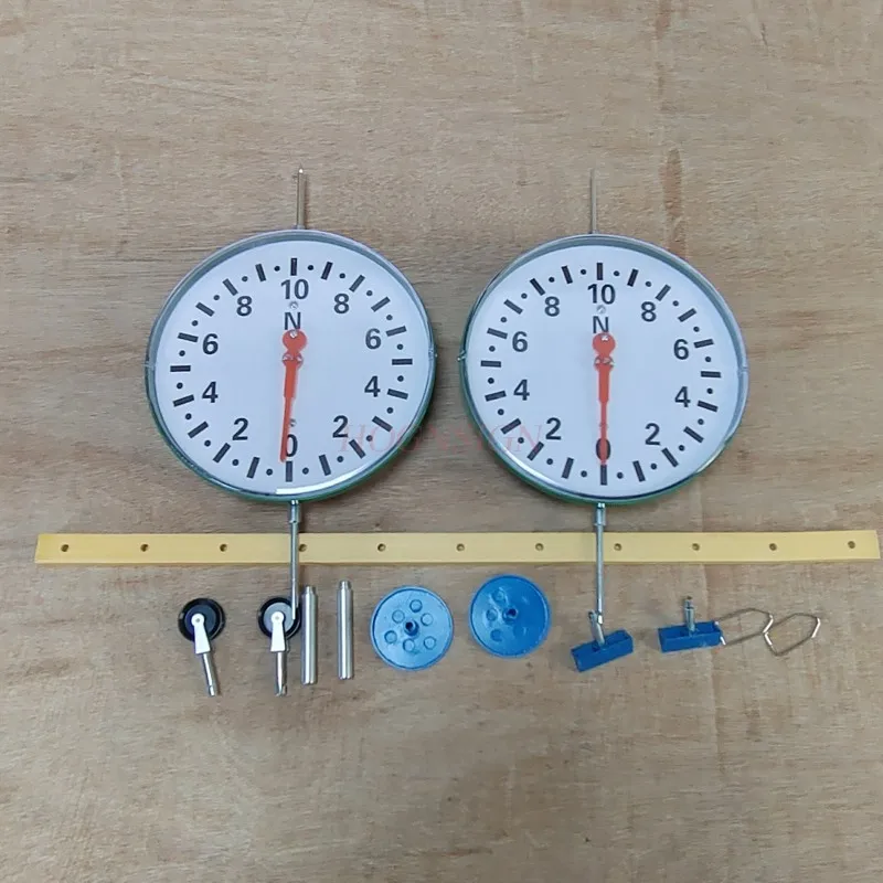 1set Disk dynamometer Frühling dynamometer Physikalische mechanik lehre ausrüstung schaum stoßfest