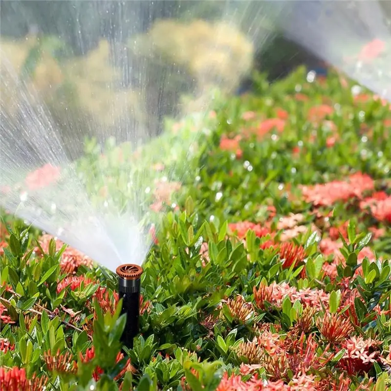 [Touchbuy】 For 360 Degree Adjustable 12 Pack Variable Arc Nozzle -Up Sprinkler Heads Replacement(8AN Range:1.8-2.4 Meters)