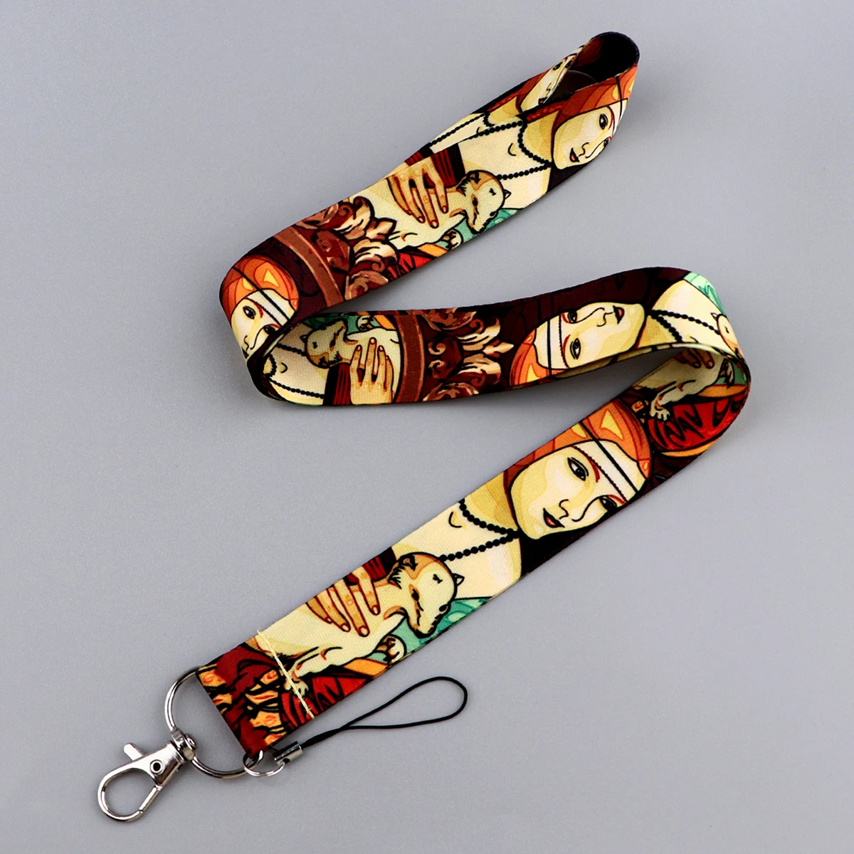 Oil Painting Neck Strap Lanyards for Keys ID Card Gym Mobile Phone Straps USB Badge Holder Phone Accessories Art Gift