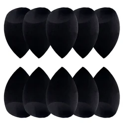 10 Pcs Makeup Applicator Super Soft Sponge Powder Blender Black Makeup Sponges Blender Smooth Foundation Contour Blending Puff