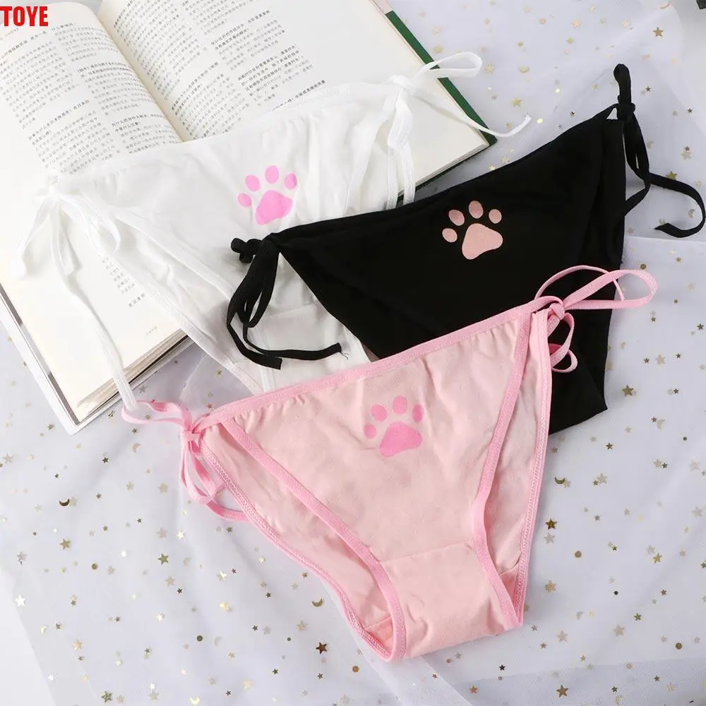 

Animation Sexy Lolita Lingerie Bandage Briefs Cute Claw Underwear Women's Panties