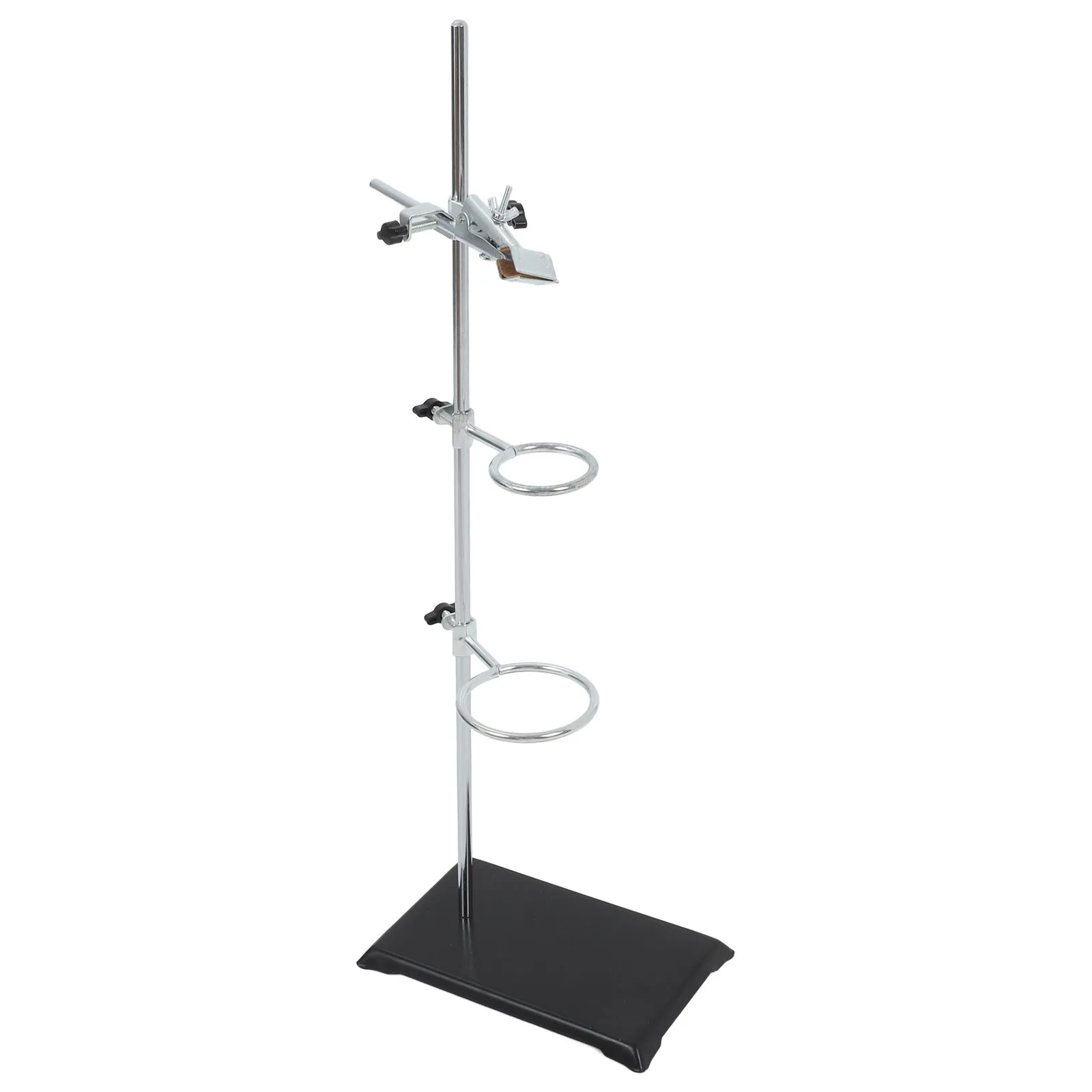 Laboratory Ring Stand Iron Stainless Steel Strong Clamp Holder Test Tube Funnel Support Chemistry Lab Equipment Teaching view 2