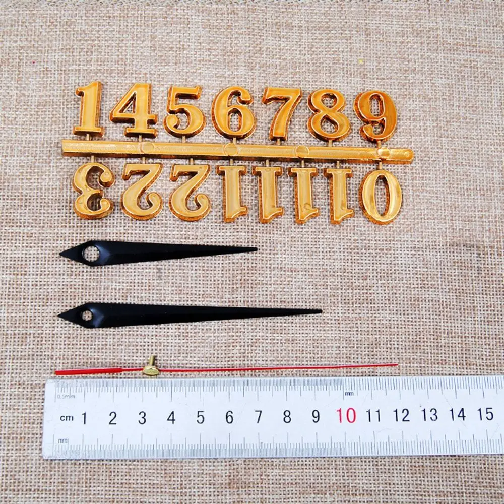 3d Roman Numerals Decoration Digital Quartz Clock Parts Replacement Quartz Clock Numerals Accessories Digital Repair Tools