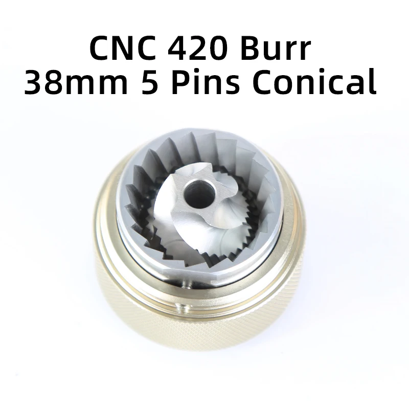 Portable Stainless Steel 5 Pins SUS420 Core Adjustable Manual Coffee Maker Bean Grinder Hand Coffee Grinder
