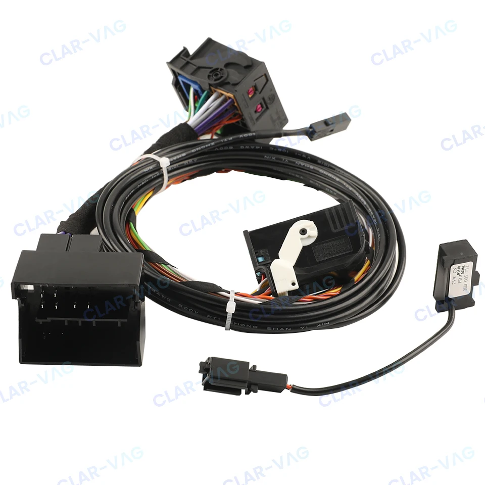 Cable de módulo Bluetooth para Radio de coche arnés de micrófono inalámbrico Plug and Play PQ para VW RCD510 RNS510 9W2 9W7 9ZZ MIB