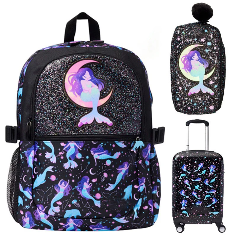 

Рюкзак для учащихся начальной и средней школы Австралии, рюкзак большой вместимости, сумка для отдыха с героями мультфильмов