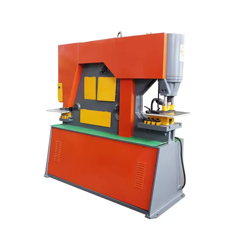 آلة قص الحديد والقص الهيدروليكية المدمجة باستخدام الحاسب الآلي متعددة الوظائف