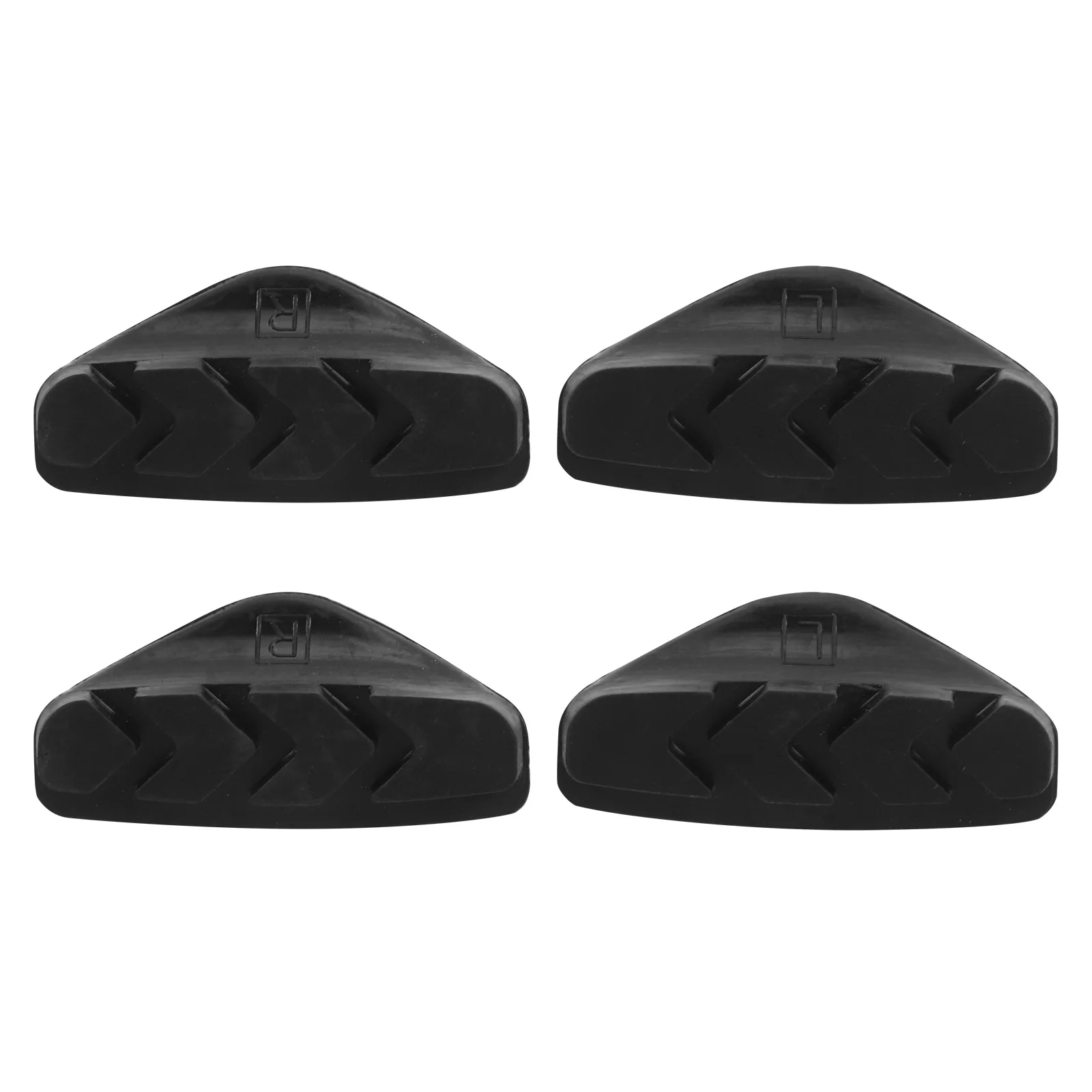 8pcs 32 pcs Bike Brake Pad Aluminum Alloy Durable Brake Pads Road Brake Pads Caliper Brake Blocks for Mountain Road Bike ( Black