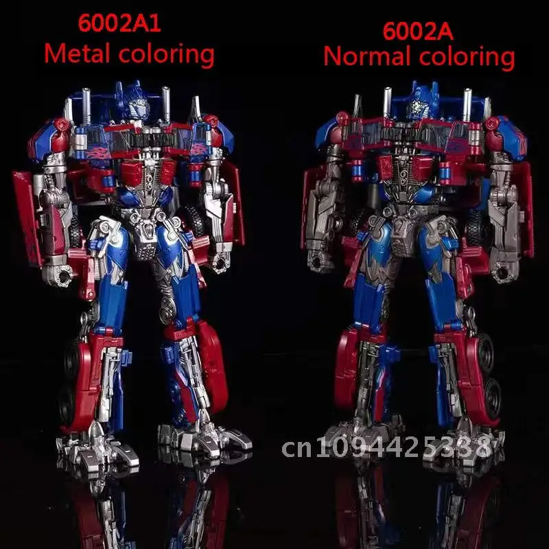 Transformation Toys Optimus Deformation Robot SS05 6022A Action Figure OP Commander Anime Alloy Car Metallic Coloring Model Gift