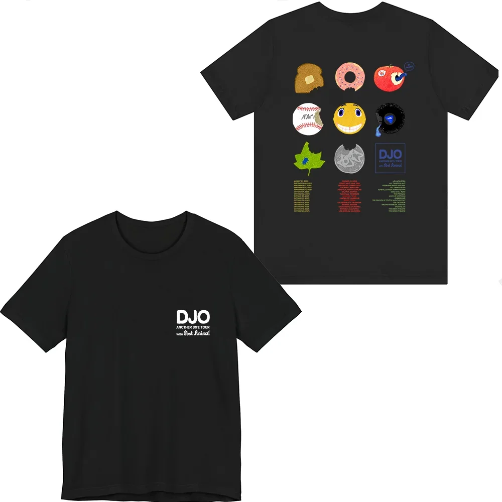 Djo Merch Another Bite Tour T-shirt Fashion Unisex Men Women Short Sleeve Casual Tee