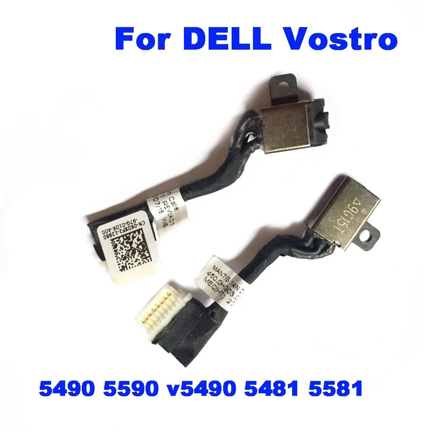1Pcs Portable DC Power Jack Cable Connector for Dell Vostro 5490 5590 V5490 5481 5581 - Laptop Power Supply Jack