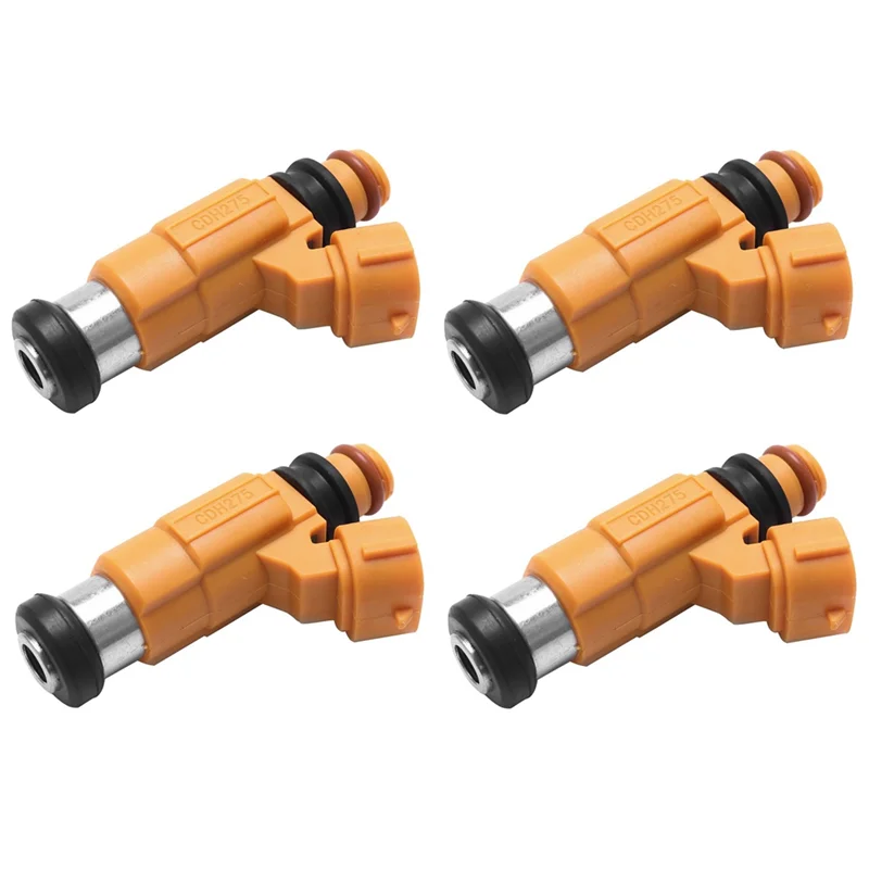 

AEF2-4PCS Yellow Fuel Injector CDH-275 MD319792 For Marine For Yamaha Outboard F150 For Mitsubishi Galant AW347305 63P-13761-00-
