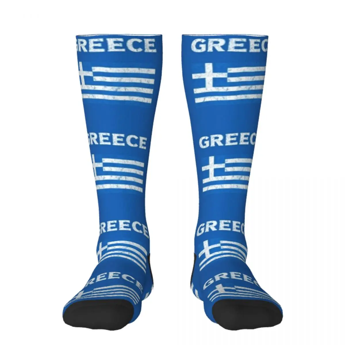 

Vintage Greece Greek Flag Socks cool Children's bright garter Non-slip Luxury Woman Socks Men's