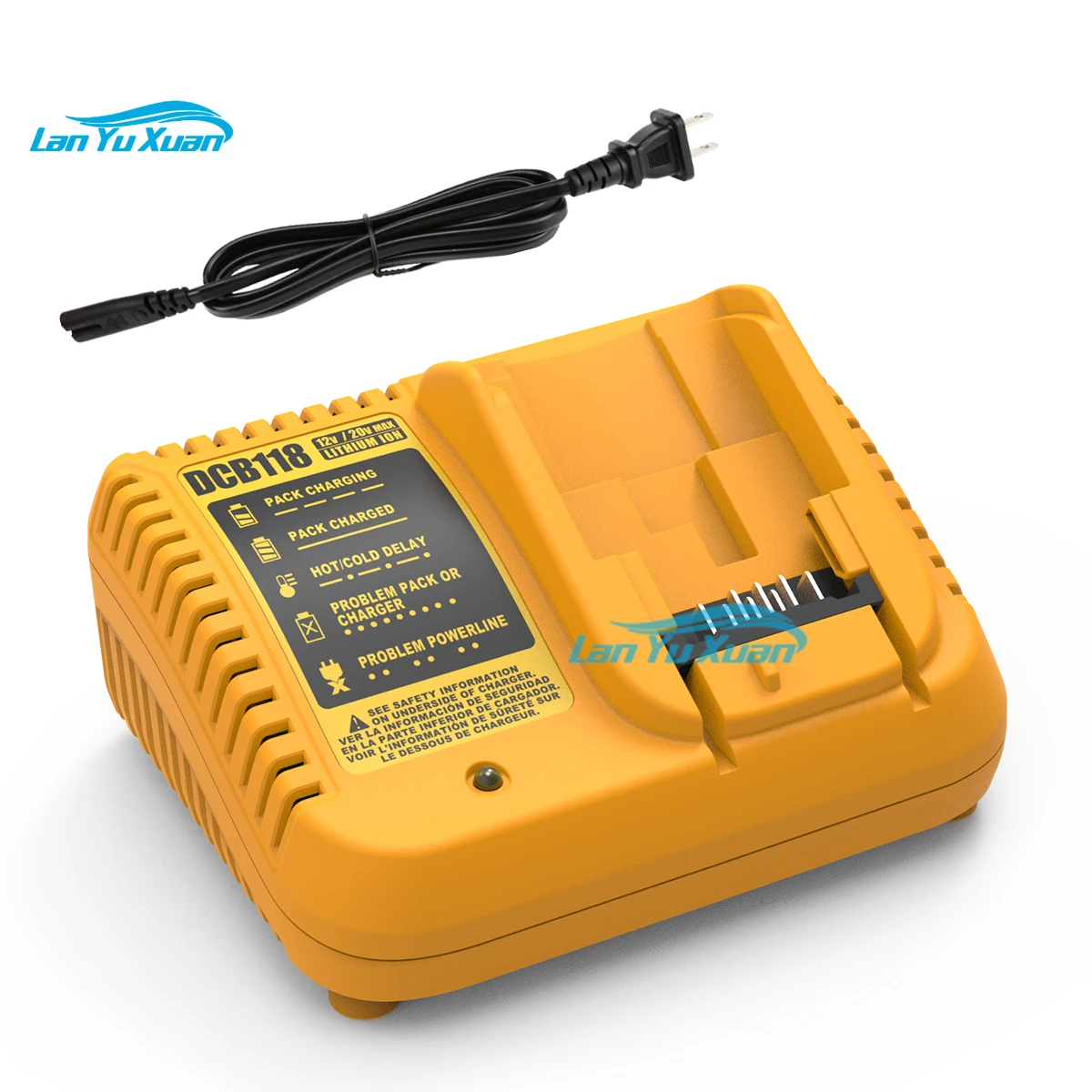 

Power Tool Battery Charger 3A 12V-20V Li-ion DCB118