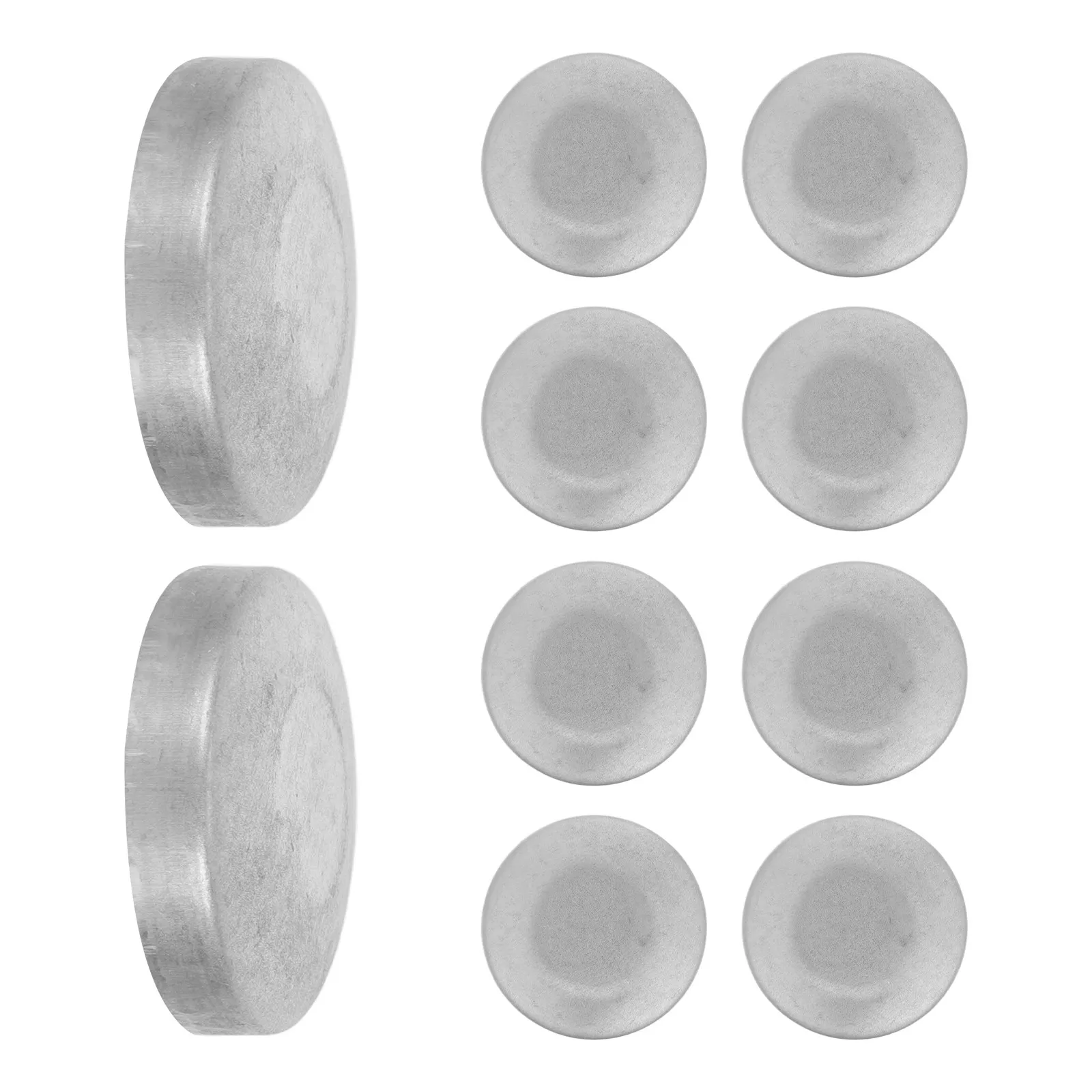 10Pcs Metal Round Post Caps 32Mm Decorative Fence Post Cap Covers Outdoor Railing End Caps Balustrade Deck Garden Handrail