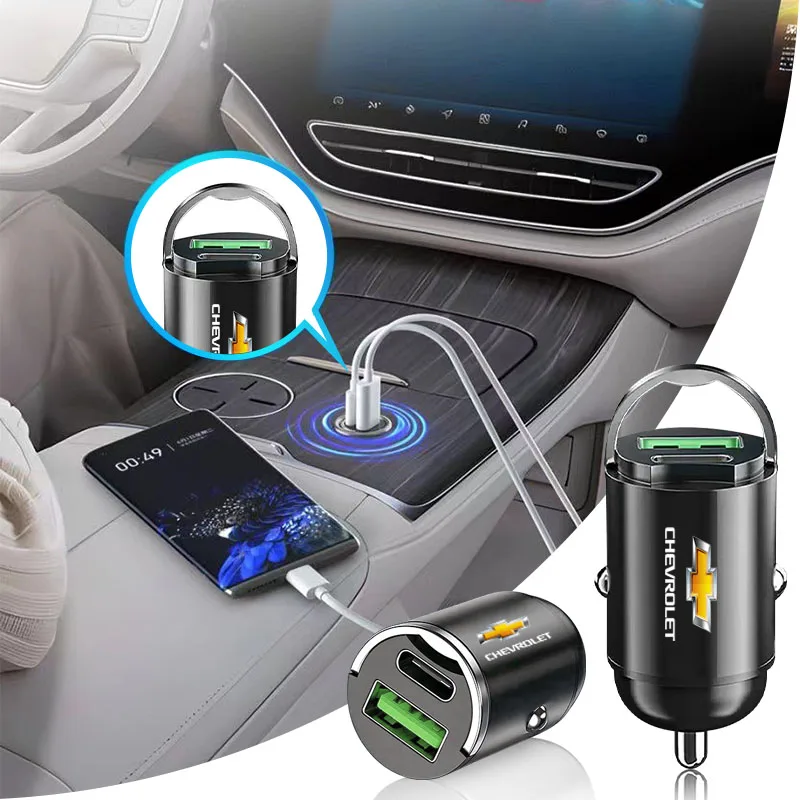 

Автомобильное быстрое зарядное устройство, автомобильный прикуриватель, конвертирующая вилка, автомобильные аксессуары для Chevrolet Colorado Malibu Trax Cruze Spark Captiva