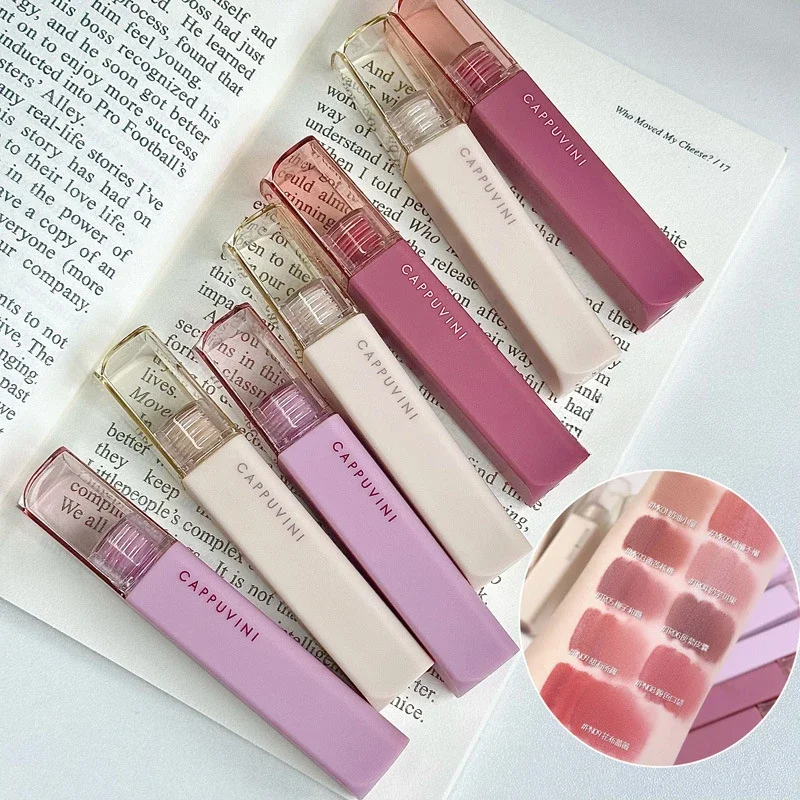 Dessert Lip Liner Rotante Lucidalabbra impermeabile Idratante Velluto opaco Smalto labbra Impermeabile Non marmorizzazione Trucco labbra naturali