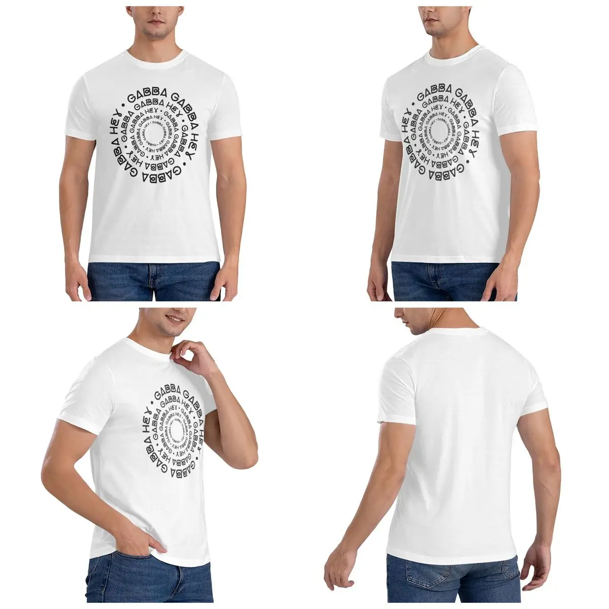 Ramones XVIII Men T-Shirt Funny Plus Size T Shirts Men's O-Neck Cotton Tees Short Summer Male