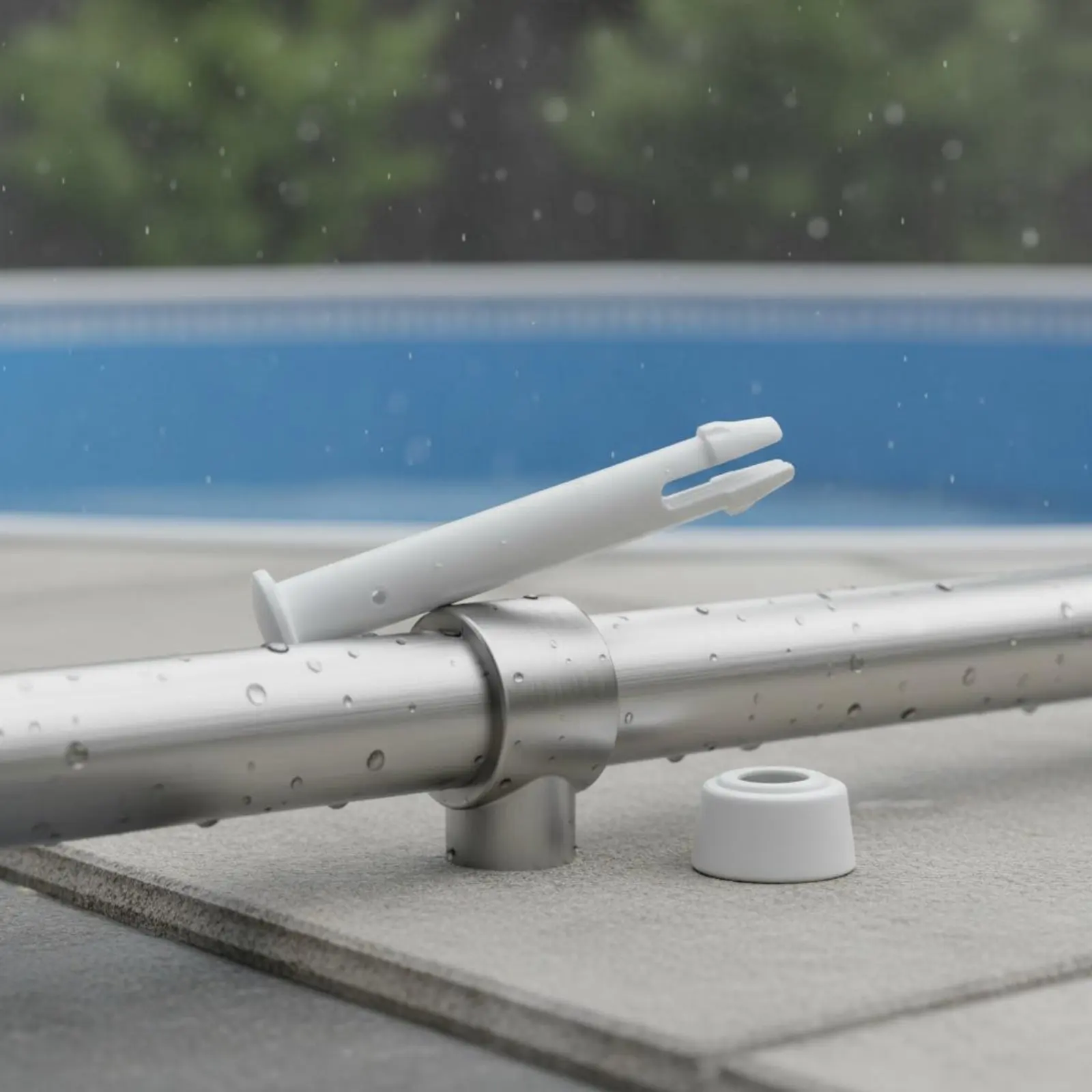 Plastic Pool Pin and Gasket Set Easy Installation Frame Pool Replacement Pin Sturdy