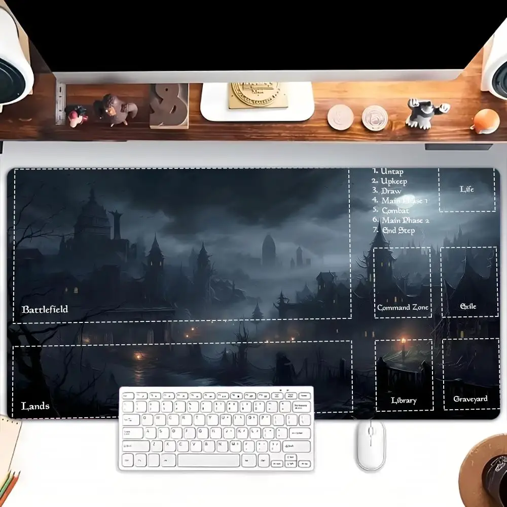 Game mat Large Rubber PC Desk Accessories Mousepad for Office and Gamer Keyboard Decor Mat E-sports material The competition