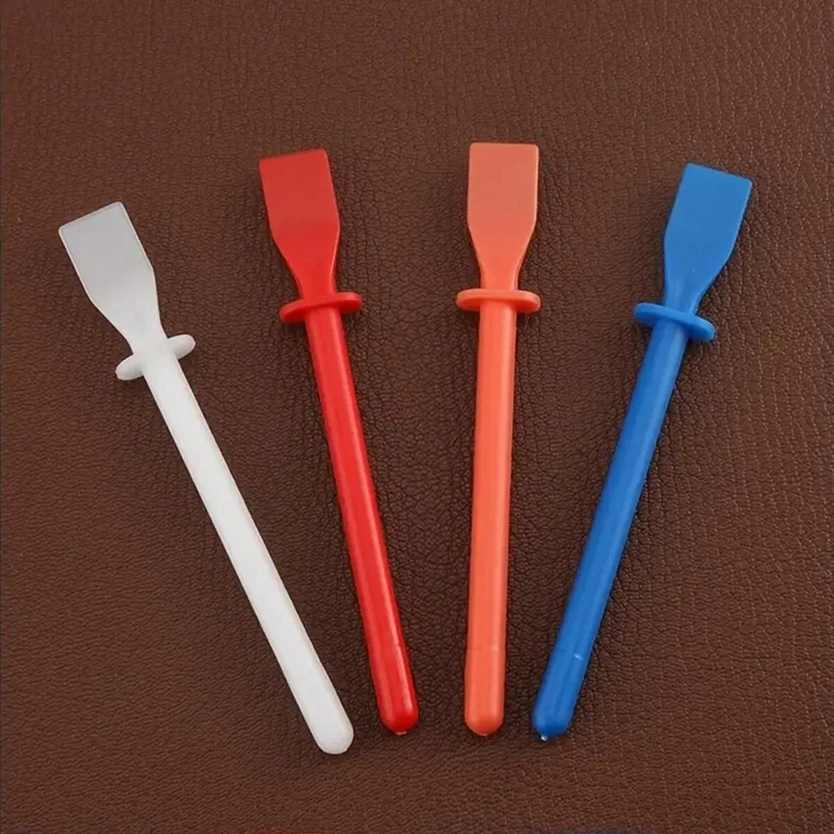 1/5/10/20pcs Glue Spreaders,Polypropylene Glue Smear Sticks Applicator Painting Scrapers For Handmade DIY Art Leather Craft Tool