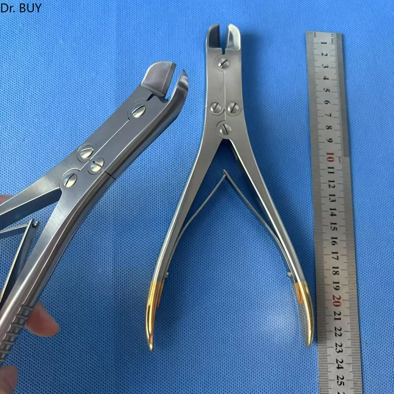 Medical Beveled Pliers, Kirschner Wire Scissors, Titanium Cable Inserts, Alloy Blades, Stainless Steel Material