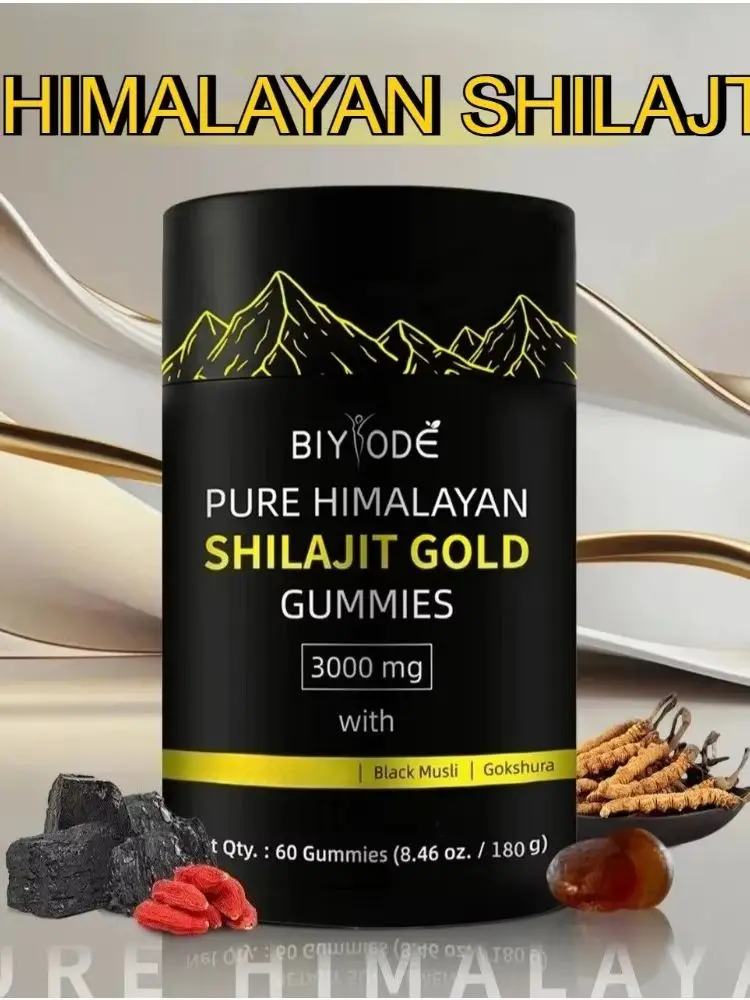 60 Żelków SHILAJIT GUMMIES Suplementy 3000MG — 2