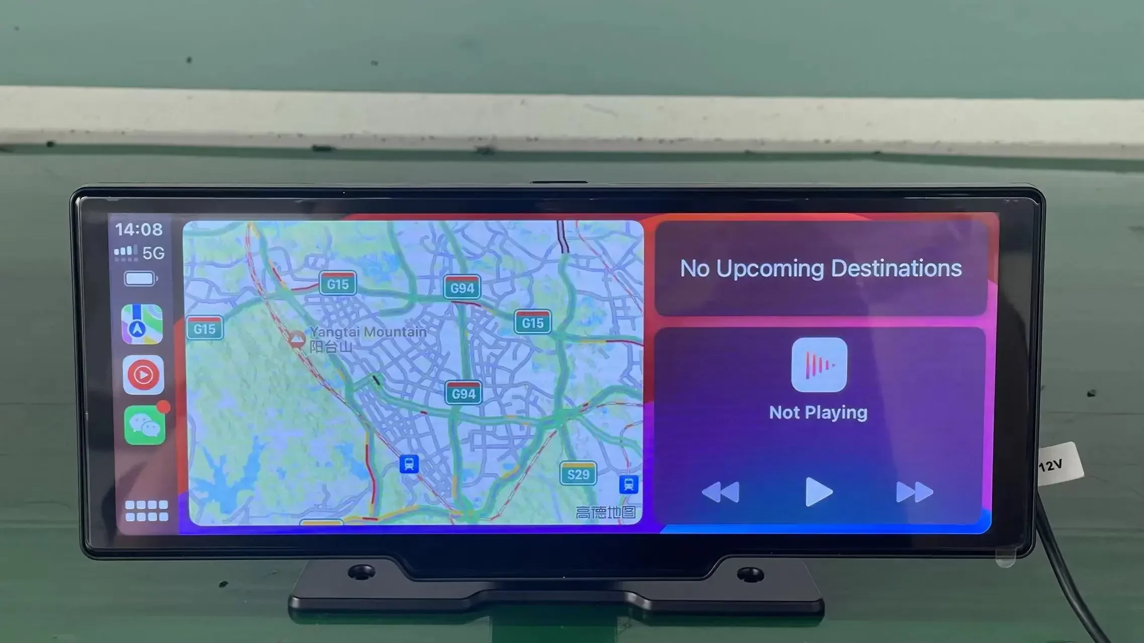 PND 10,26-calowy bezprzewodowy ekran nawigacyjny carplay android auto GPS przenośny inteligentny automatyczny stereo