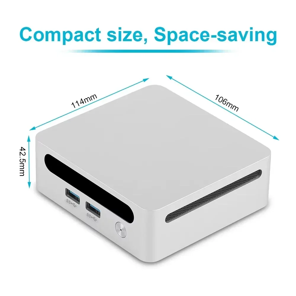 SZBOX Mini PC AMD Ryzen 5 4500U Ryzen 7 4700U 4800H 5600H DDR4 3200MHz NVMe SSD Windows 11 Pro WiFi 6 BT5.2 Desktop Computer