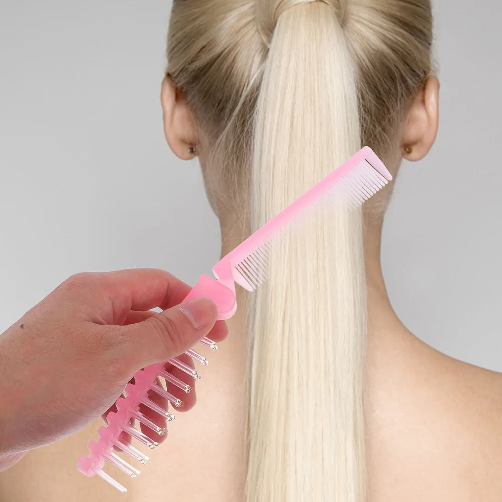 

Набор из 6 складных антистатических расчесок для волос: компактные портативные карманные расчески для путешествий для женщин