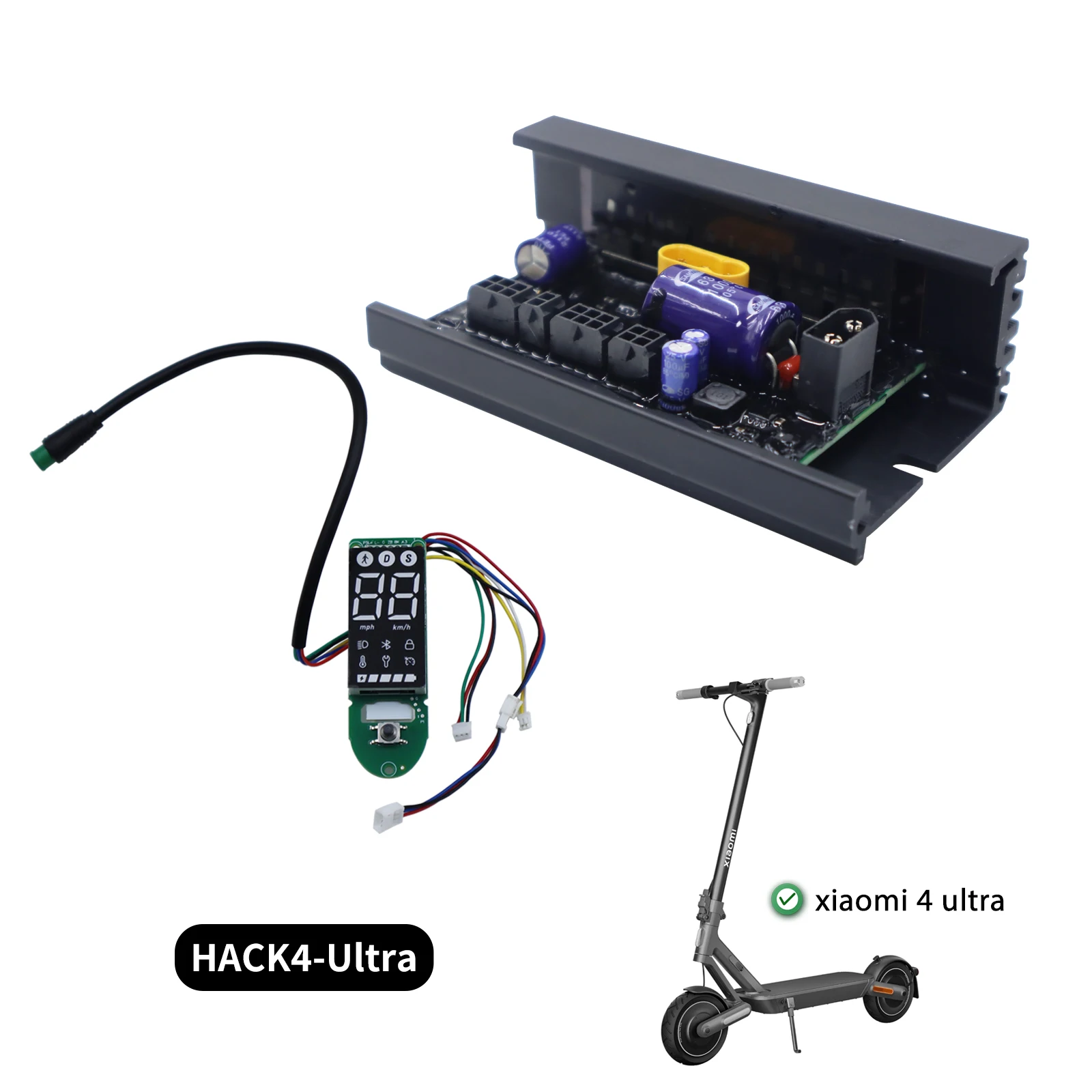 

Monorim Hack4ultra controller set to be 35km/h unload for xiaomi4 ultra