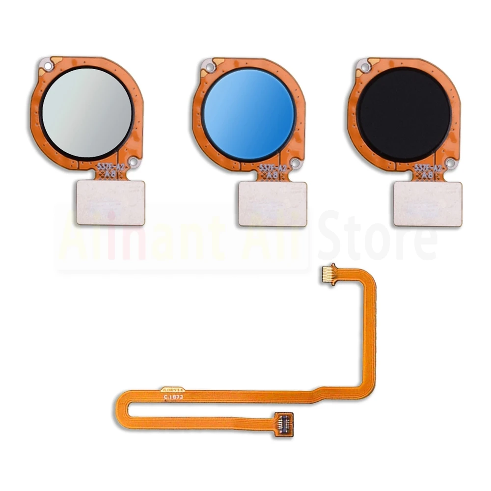 

AiinAnt Back Home Button Key Connection Touch ID Scanner Fingerprint Sensor Flex Cable Ribbon For Huawei Honor 10 Lite