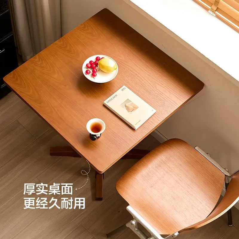 Dessert shop small round table commercial catering shop cafe table and chair combination