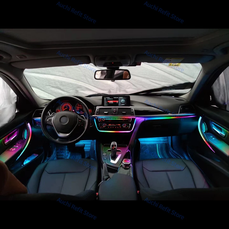 LEDアンビエントライト BMW 3/4シリーズ用 RGBカラーフォニー
