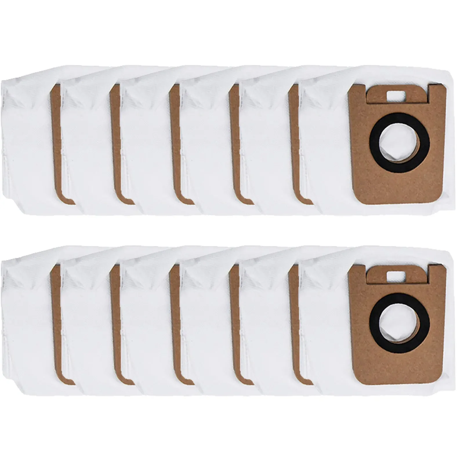 12Pcs Vacuum Cleaner Bag Accessory For Dreame D10 Plus Gen 2 For D10s Plus For L10 Plus Replacement Part Dust Bags