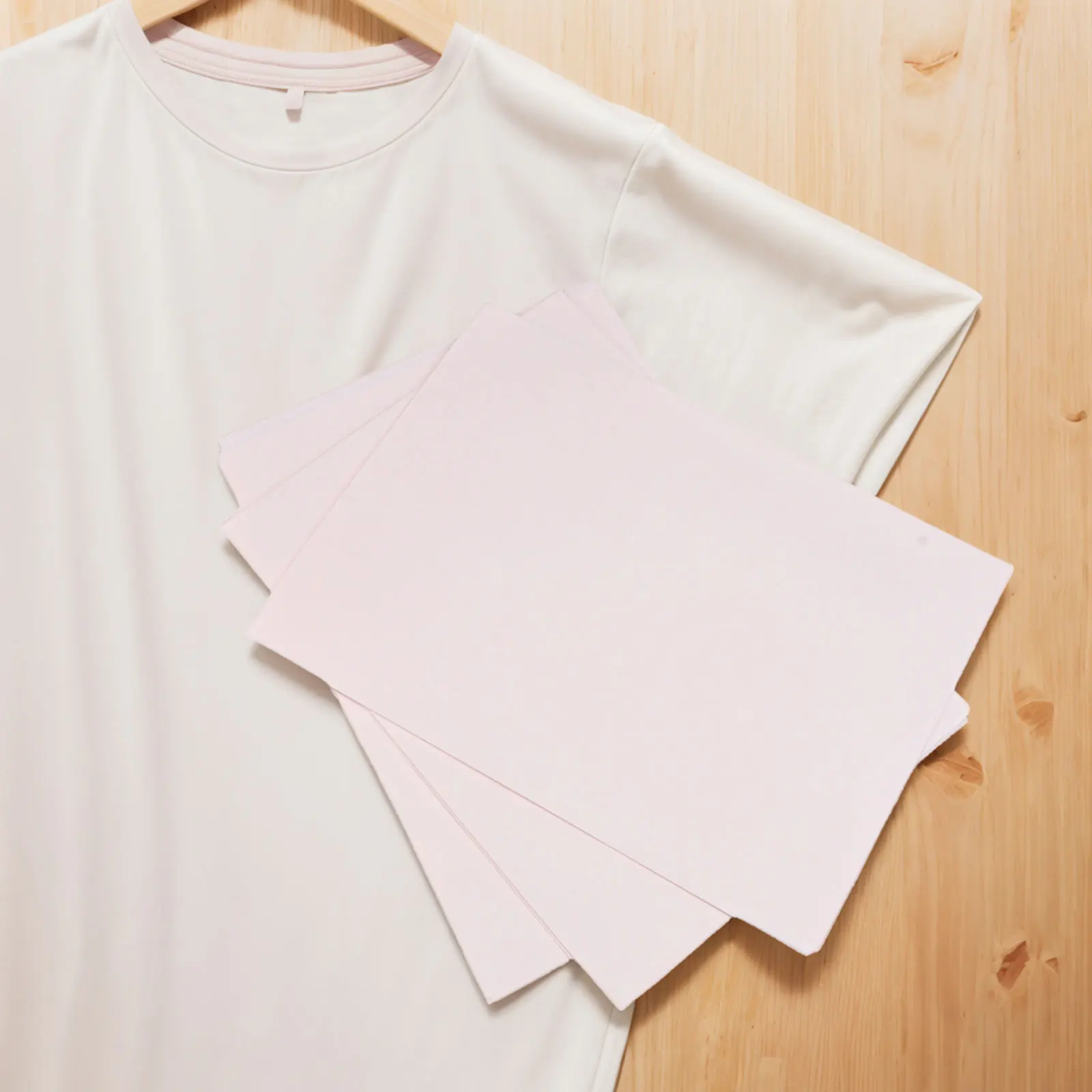 

Set of Fifty For A4 Thermal Transfer Sheets Designed For Creating Unique Prints on For Lightweight Cotton or Blended Materials