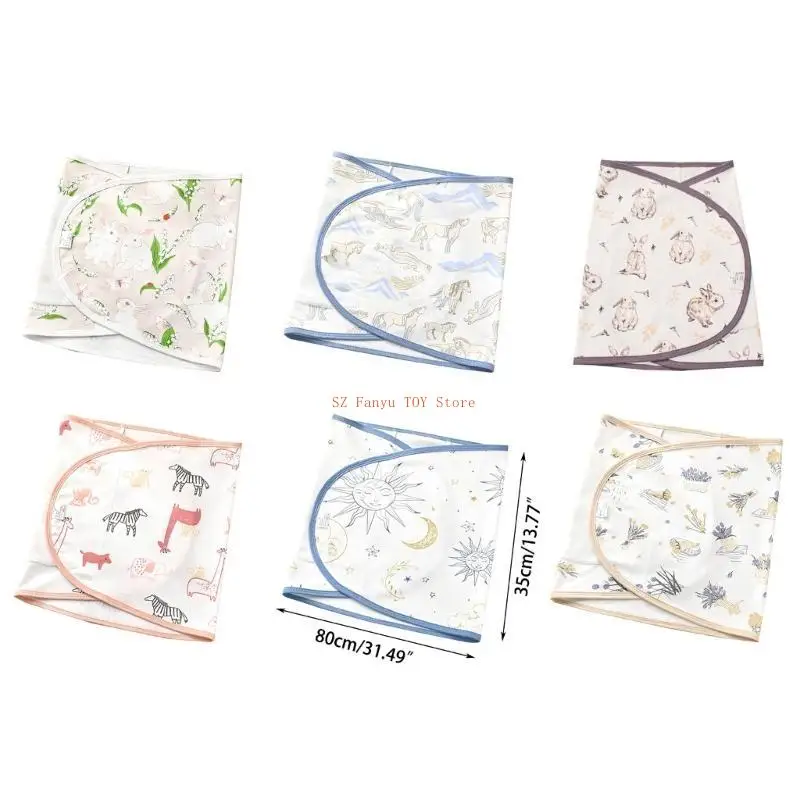 96GC متعدد نمط الطفل قماط بطانية طفل قماط التفاف للرضع 0-6 أشهر الوليد قماط مجموعة للطفل الفتيات القطن #6