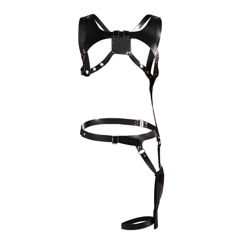 

Большой запас Residentt Cos Evil Belt Маскировка Ада Вонг Косплей Держатель для пистолета Ремень для взрослых женщин Аксессуары для костюмов Костюмы на Хэллоуин