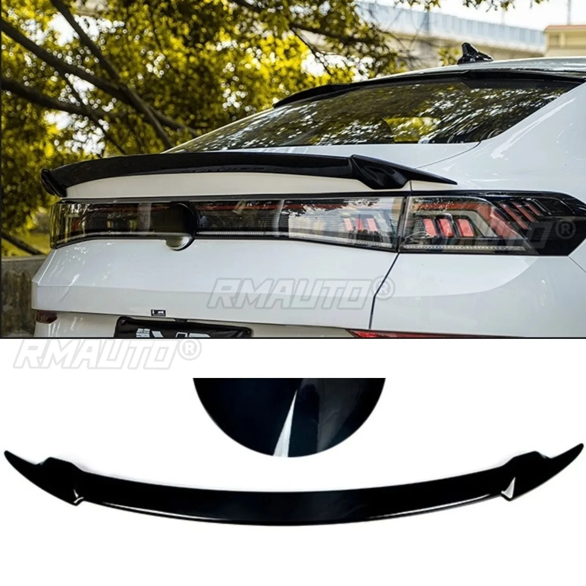 

Задний спойлер автомобиля, спойлер багажника, спойлер на крышу, задний спойлер для Volkswagen Lamando 2022-2024, автомобильные аксессуары