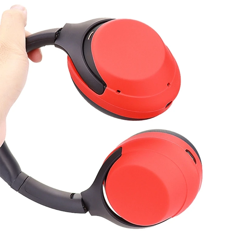 Silicone Case Cover for Sony WH-1000XM4 Headphones Outer Shells Protector Anti-Scratch Ear Cups Earphone protective cover