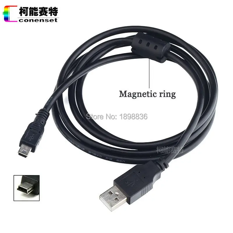 mini usb cable USB IFC-300PCU Cable for Canon EOS 650D 700D 750D 5D Mark II III 5D2 5D3 60Da 6D 7D 77D M M3 M10 Camera