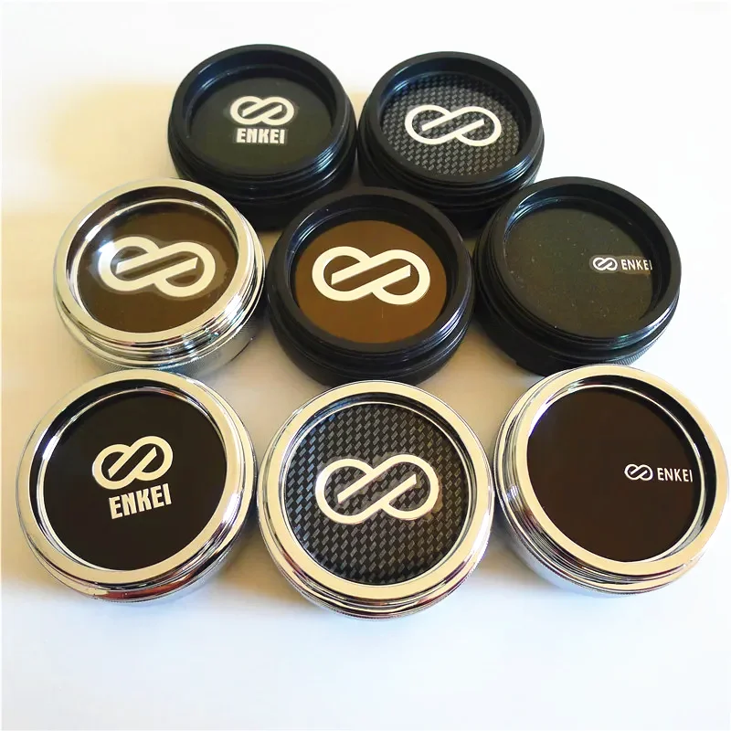 4pcs 60mm For ENKEI Car Wheel Center Hub Emblem Badge Cap Cover 45mm Stickers Auto Styling  Accessories