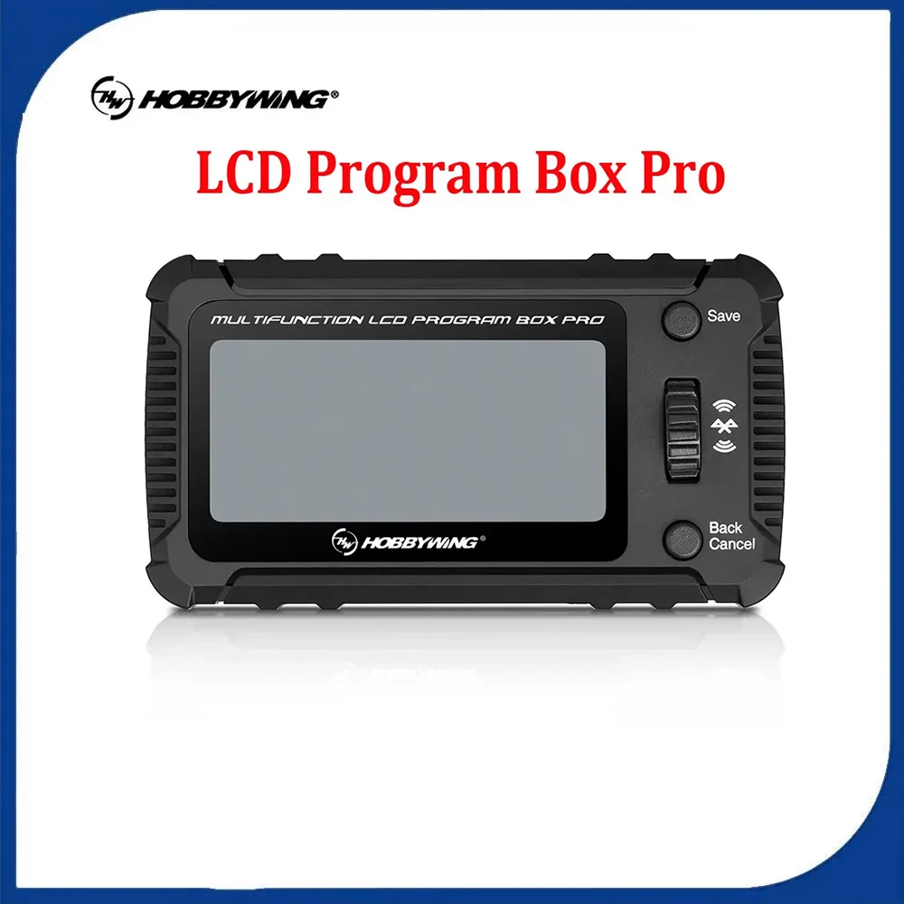Hobbywing Multifunction LCD Program Box Pro OTA Parameter/ Firmware Update 1-8S Battery For PLATINUM XERUN EZRUN Seaking Pro ESC