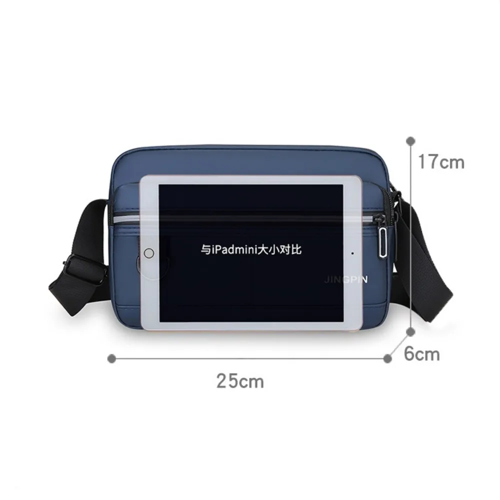 2024 männer Umhängetasche Umhängetasche Umhängetaschen Männer Kleine Sling Pack Für Arbeit Business Wasserdichte Oxford Packs Satchel Geldbörse