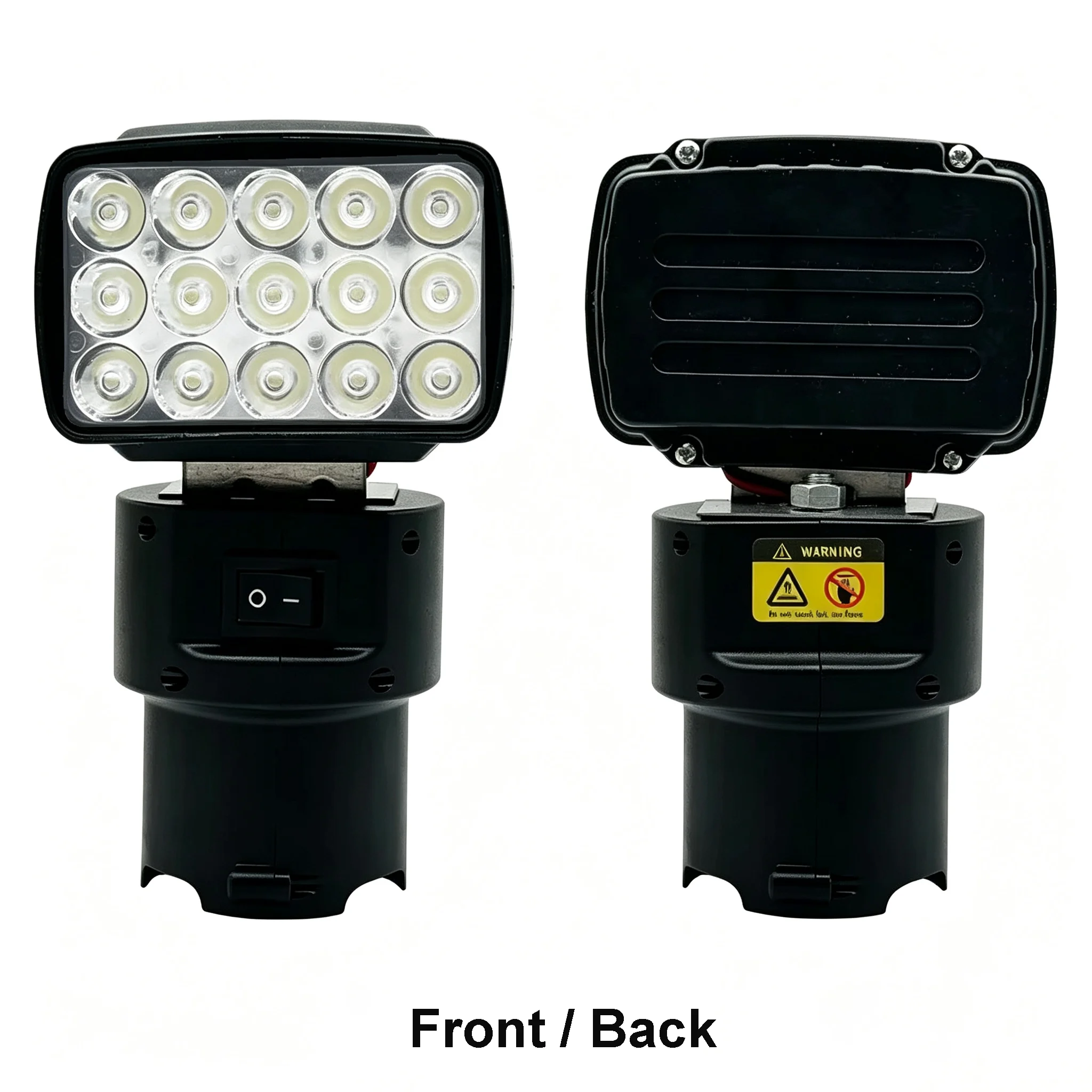 15 LED Working Lamp Portable Lantern Spotlight Flashlig For Lomvum DeYun ZhiPu FuGe for KoMax GCRAFT 12V 10.8V Lithium Battery
