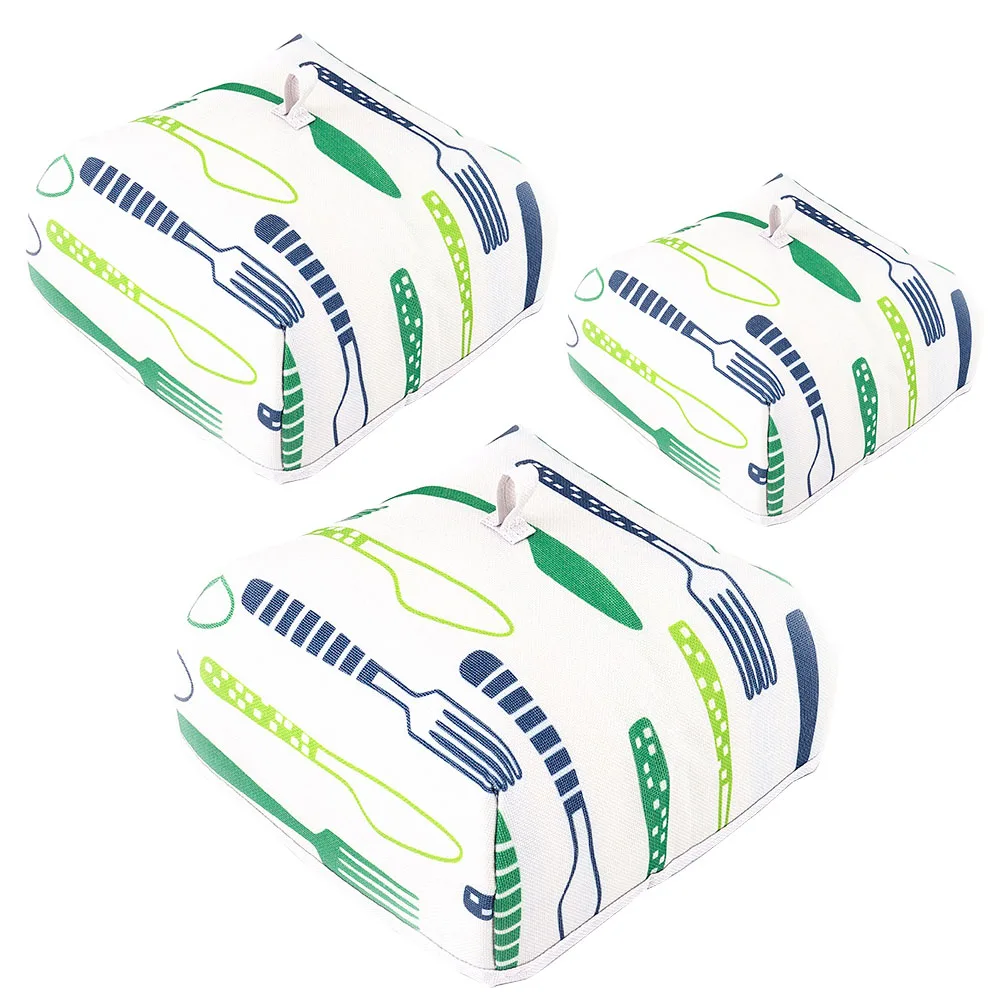 

3 Pcs Insulation Cover Food Tent to Keep Hot Outdoor Dust Dish Covers for Picknic Insulated Table
