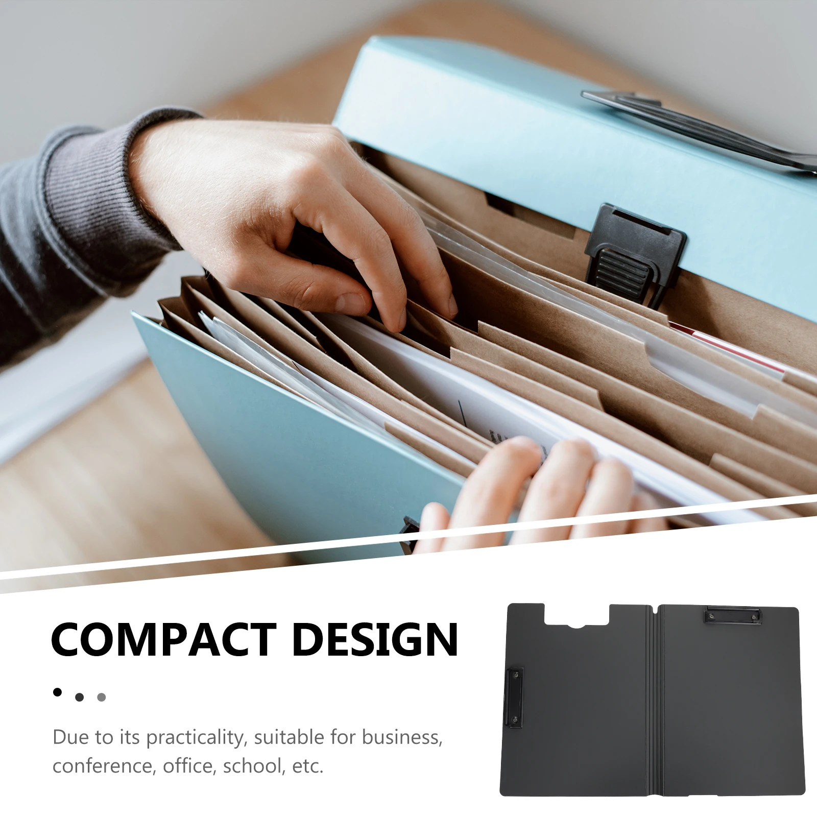 

Multipurpose File Clipboard Writing Sheet Pad Desk Office Stationery Holder Reusable Practical Files