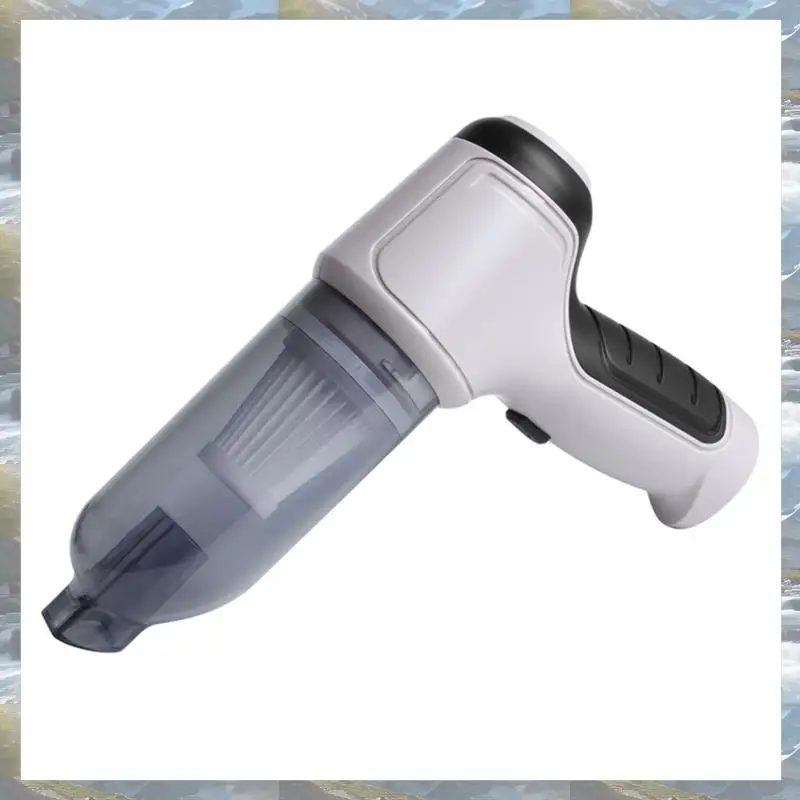 Aspirapolvere per computer 3 in 1 Ventilatore portatile Collettore di polveri d'aria Aspirapolvere per auto ricaricabile Aspirazione ciclonica